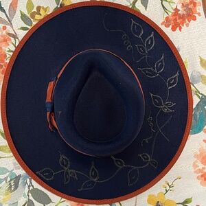 Wide Brim Fedora Hat